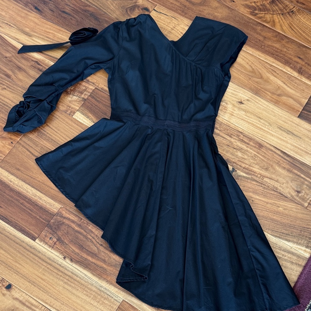 Walter Baker Black Asymmetrical Top